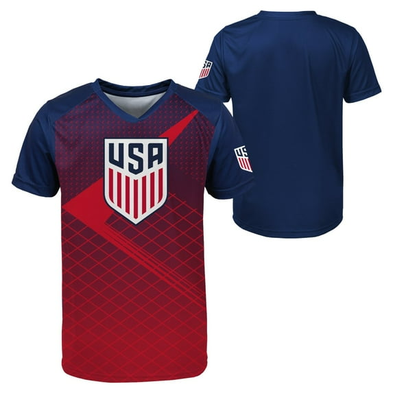 United States Men's National Team USMNT USA Men's Sublimated Soccer Jersey