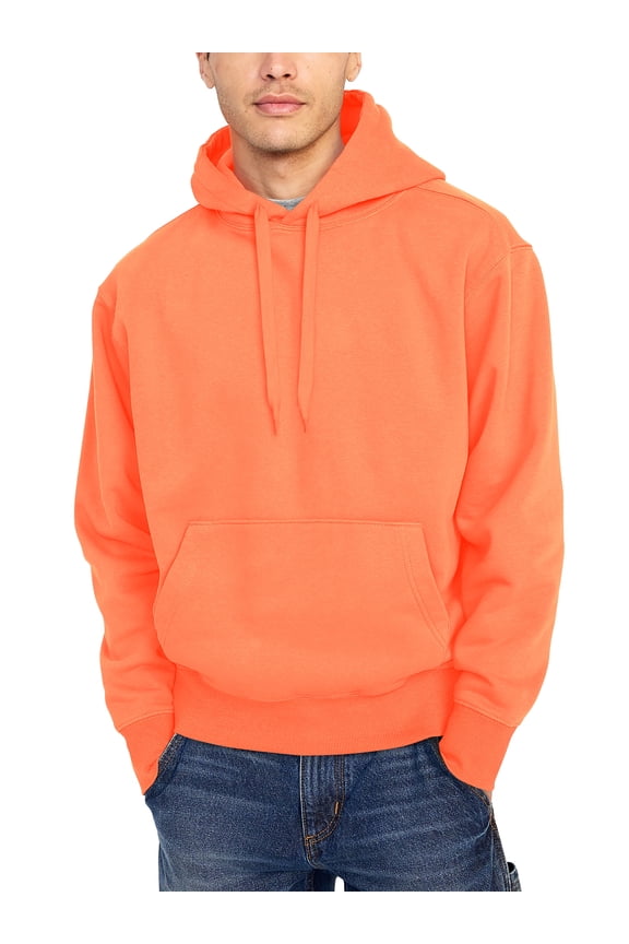 Mens Ultimate Heavyweight Pullover Hoodie Sweatshirt Fleece Essentials XS-5XL