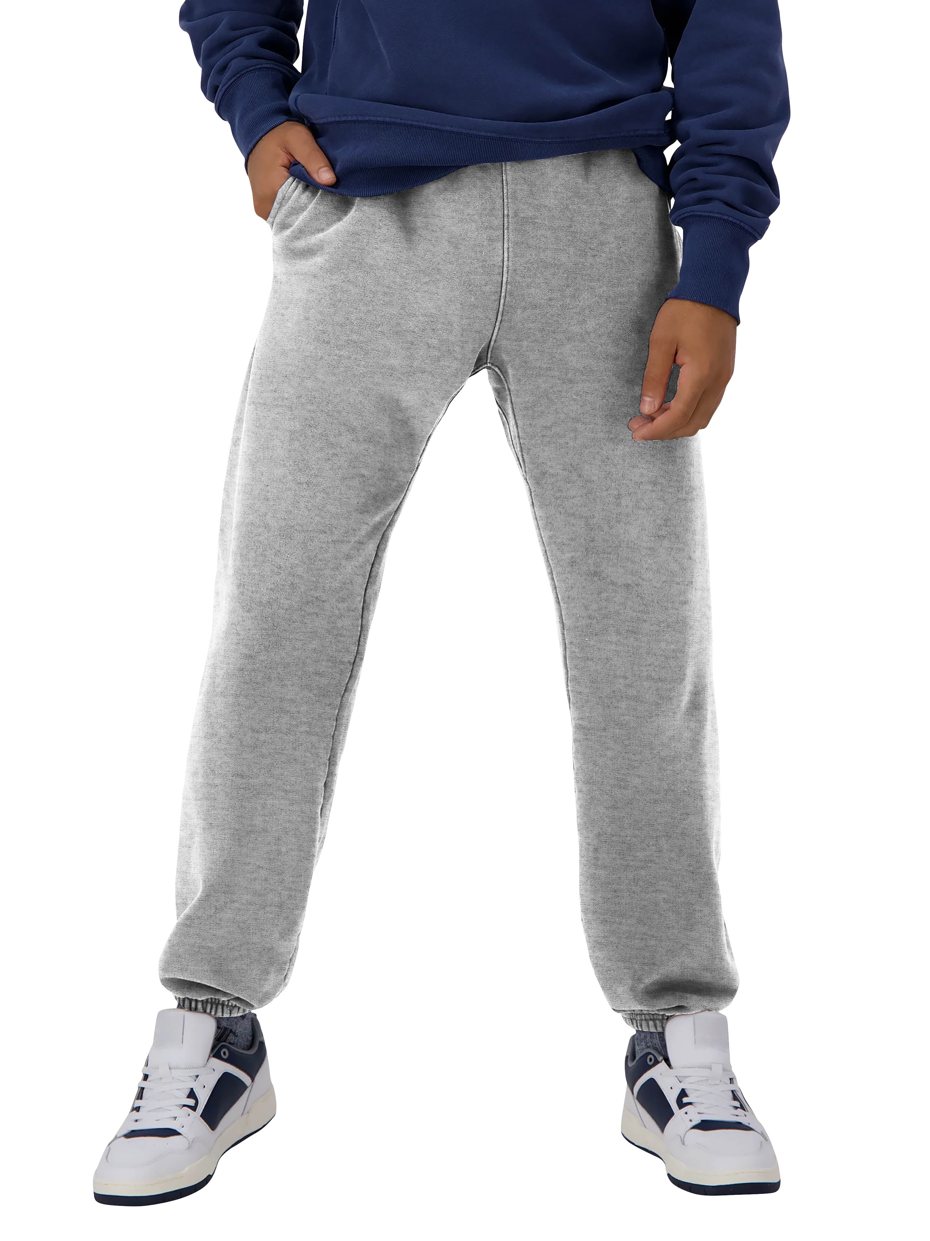 No Boundaries Men's & Big Men's Wide Leg Sweatpants, 30