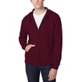 thumbnail image 1 of Mens Ultimate Heavyweight Zip Up Hoodie Jacket Fleece Essentials Outerwear, 1 of 3