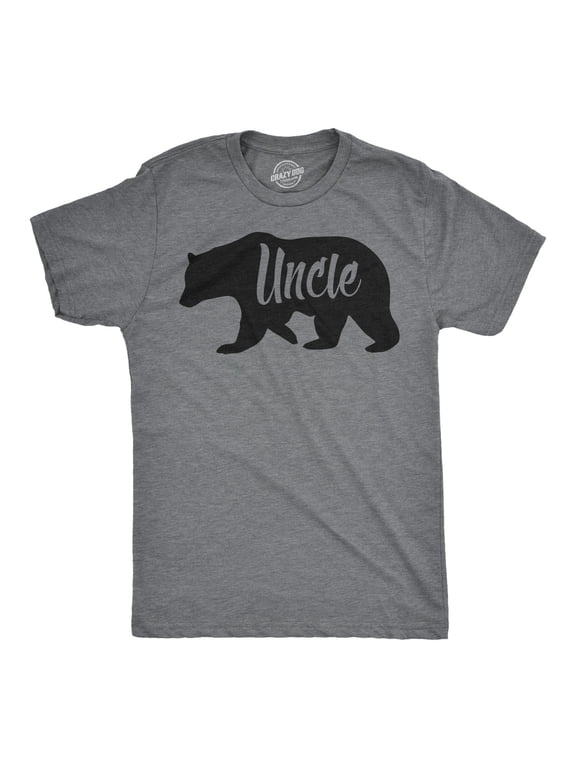 Mens Uncle Bear T Shirt Funny Shirt for Men Gift for Amazing Brother Graphic Graphic Tees