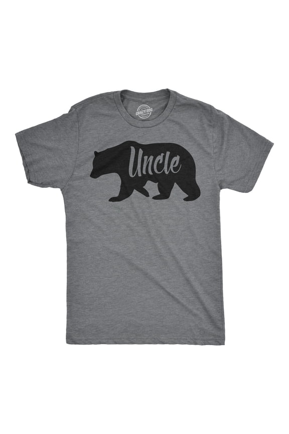Mens Uncle Bear T Shirt Funny Shirt for Men Gift for Amazing Brother Graphic Graphic Tees