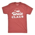 thumbnail image 1 of Mens Uncle Claus Tshirt Funny Family Christmas Dinner Holiday Party Novelty Tee Graphic Tees, 1 of 7