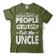 thumbnail image 1 of Mens Uncle T-shirt Uncle Gifts Uncle Birthday Tee Uncle Funny Shirt Uncle Gift Ideas (4X-Large Military Green), 1 of 6