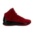 thumbnail image 1 of Mens Under Armour Curry 1 Lux Mid Suede Red Black 1296617-600, 1 of 7