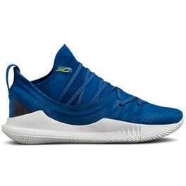 3025631 Under Team Curry 9 Basketball Shoe Unisex Royal White M7 W8.5 Walmart