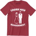 thumbnail image 1 of Mens Under Management - Funny Gift Wedding Marriage Wife Husband Tee Shirt, 1 of 4