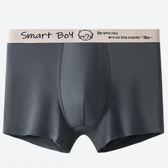 Mens Underwear Boxer Briefs Casual Color-Block Stretchy Breathable Full-Coverage Moisture-Wicking Support Boxers