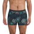 thumbnail image 1 of Mens Underwear Boxer Briefs - Jellyfish Pattern No.9028 Comfort Breathable men's boxer briefs with Flex Waistband, 1 of 7