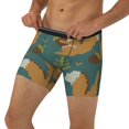 thumbnail image 1 of Mens Underwear Boxer Briefs - Knitted Woodland Squirrel Breathable Stretch Underwear for Men Compression Shorts Men, 1 of 5