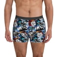 thumbnail image 1 of Mens Underwear Boxer Briefs - colorful snow board Comfort Breathable men's boxer briefs with Flex Waistband, 1 of 7