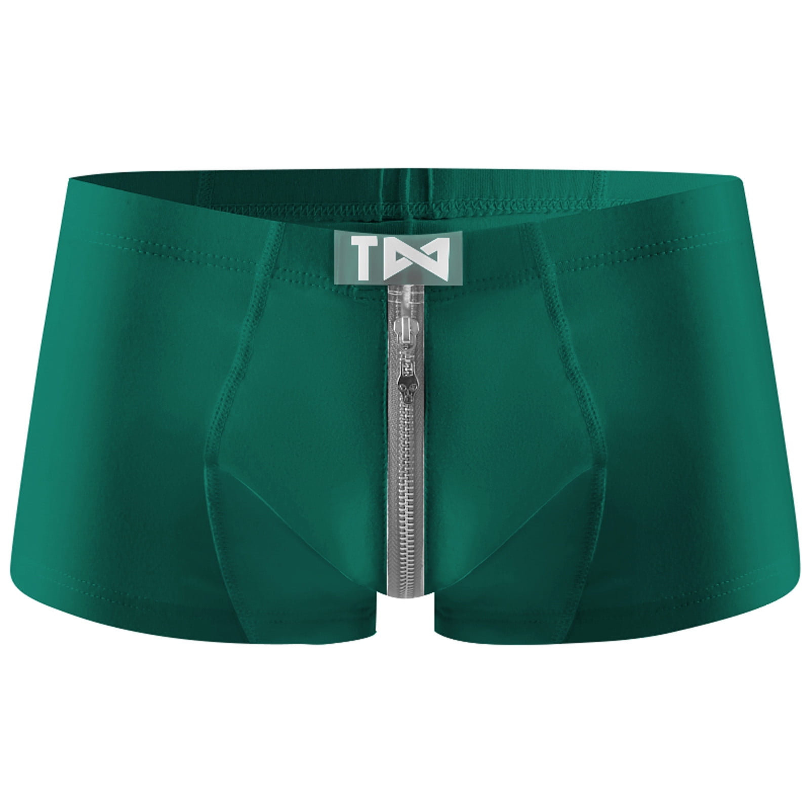 Boxers for Men Boxers Underpants Solid Black M 1-Pack 
