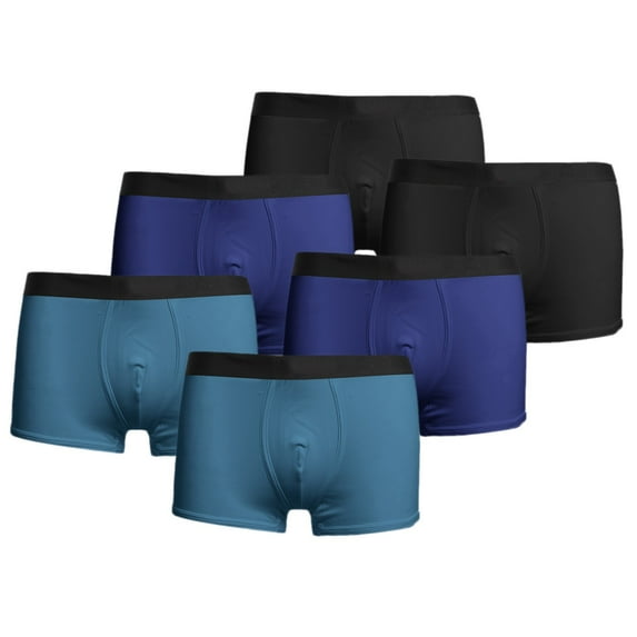 Mens Underwear Boxers Mid Rise Underwear Combination Breathable Boxer Shorts Swimming Trunks Mens Boxer Shorts White XL