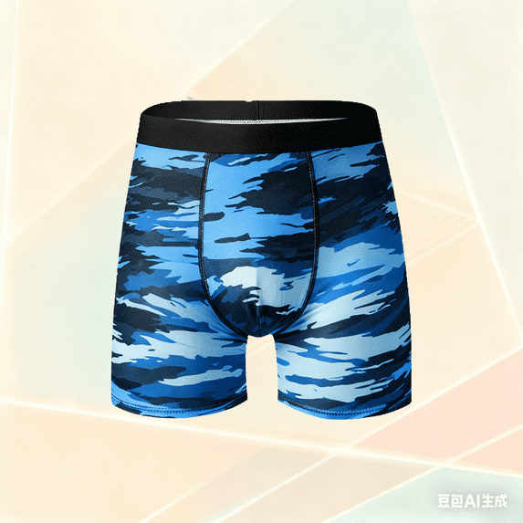 Mens Underwear Breathable Boxer Briefs for Men Soft Stretchy Men's Underwear with Fly