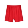 thumbnail image 1 of Mens Underwear Breathable Boxer Short Loose Lounge Shorts Red XL, 1 of 2