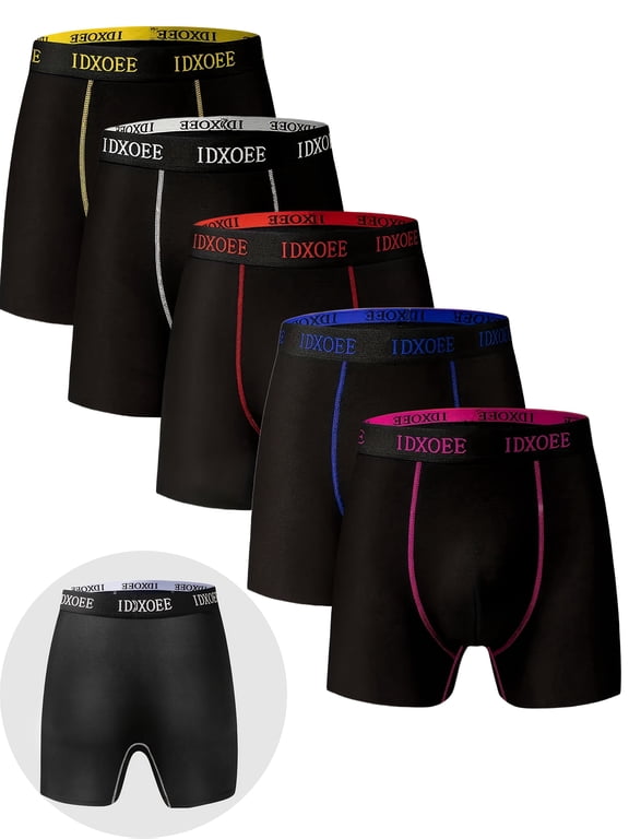 Mens Underwear Briefs Men Underwear Pack Multipack Comfortflex Mens Boxer Briefs Super Soft Stretch Ball Pouch 5 Pcak Underwear