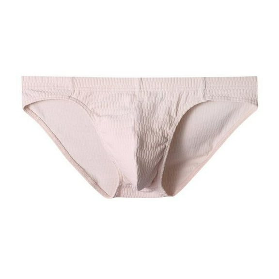 Mens Underwear Clearance!Brilliant Mens Underwear Boxer Briefs Men Casual Solid Color Breathable Low Waist Underwear Briefs 0 L