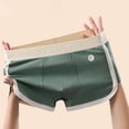thumbnail image 1 of Mens Underwear Clearance!Brilliant Mens Underwear Boxer Briefs Men's Cotton Breathable Underpants High-end Four Corner Youth Trend Pants and Waistband Green M, 1 of 3