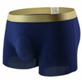 thumbnail image 1 of Mens Underwear Fashionable Boxer Pants Ice Silk Seamless Breathable Comfortable Underwear, 1 of 7