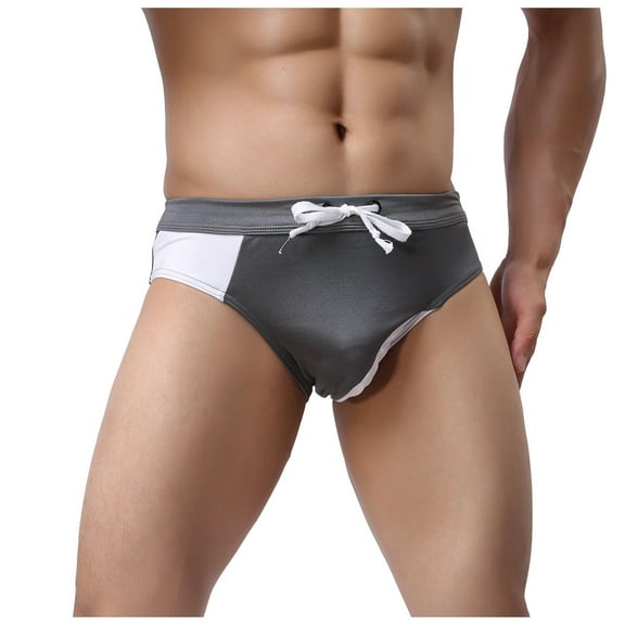 Mens Underwear Men's Casual Sports Pants Fitness Pants Beach Pants Briefs Swimming Trunks
