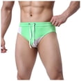 thumbnail image 1 of Mens Underwear Clearance Men's Casual Sports Pants Fitness Pants Beach Pants Briefs Swimming Trunks, 1 of 7