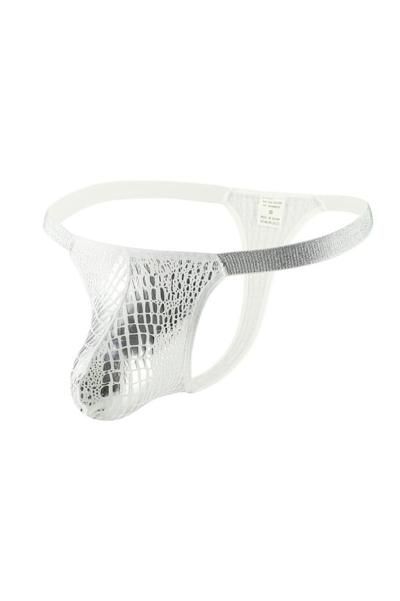 Mens Underwear Men's Fashion Glossy Sexy Breathable Thong Panties