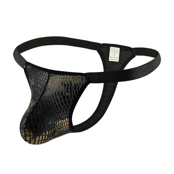 Mens Underwear Men's Fashion Glossy Sexy Breathable Thong Panties