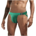 thumbnail image 1 of Mens Underwear Men's Sexy Underwear Slassic Sports Fitness Rainbow Color Double Thong, 1 of 6