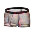 thumbnail image 1 of Mens Underwear Men's Sexy Underwear Transparent Shorts Hot Lip Print Underpants, 1 of 4