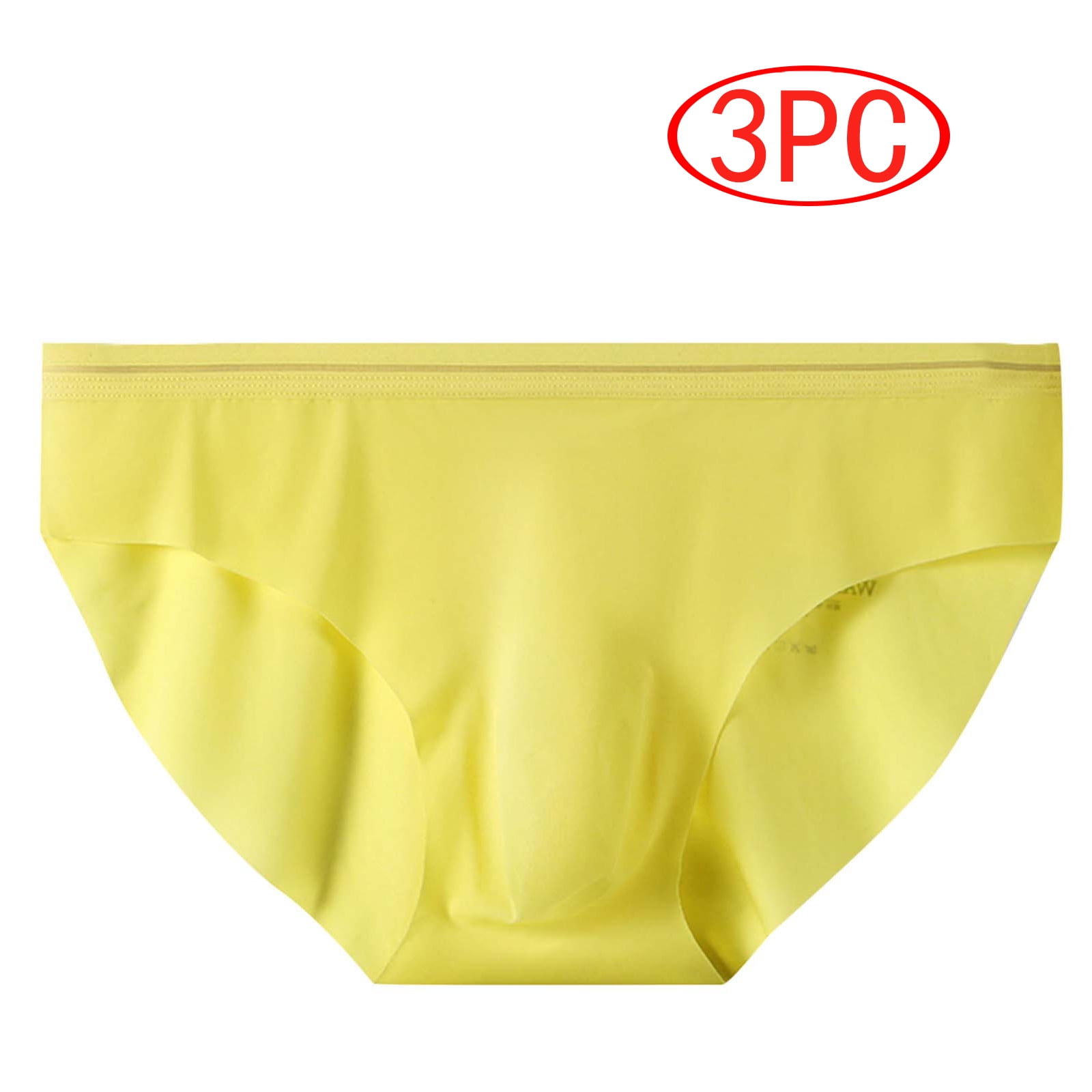 Mens Underwear Clearance Men's Solid Color Ice Silk Seamless One Piece