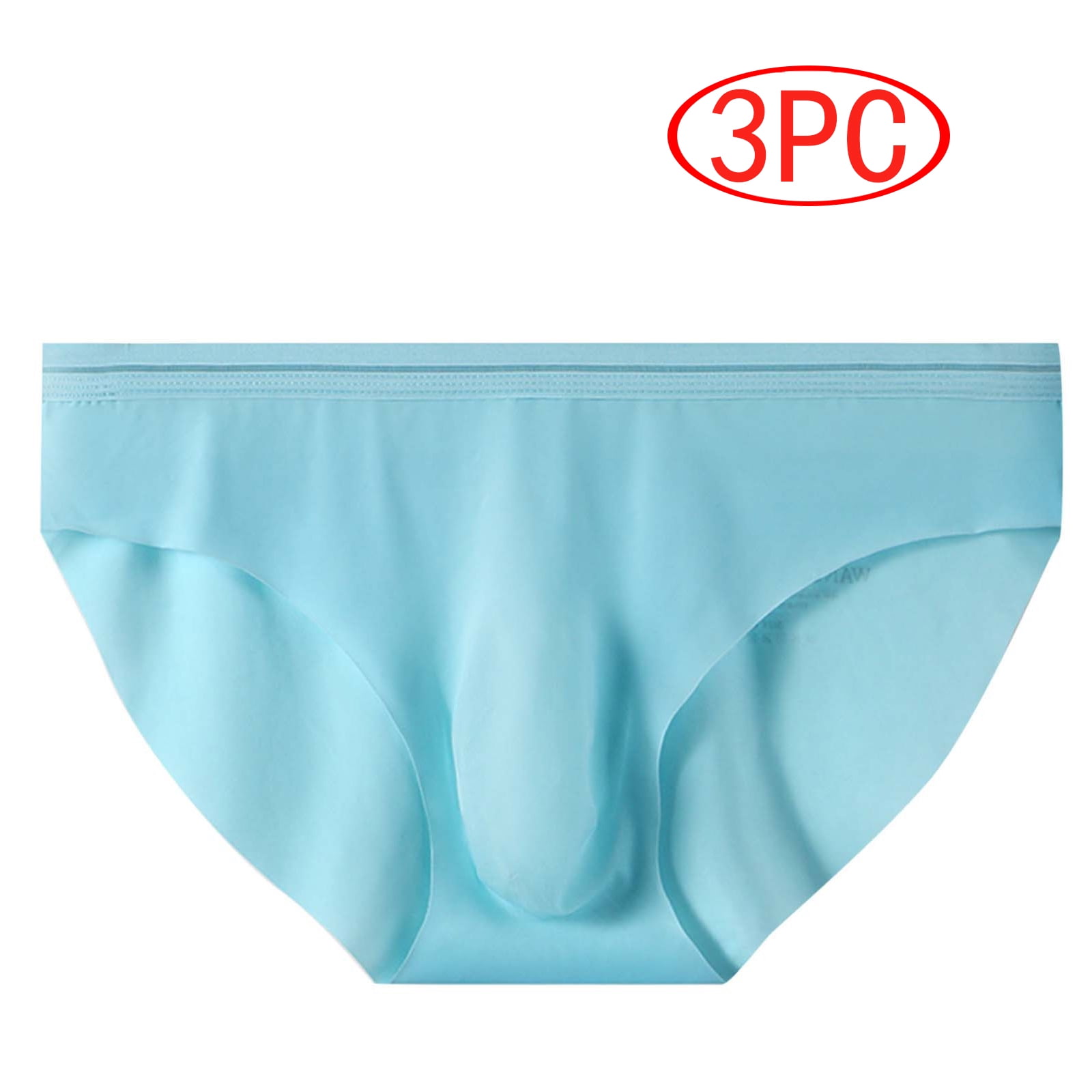 Mens Underwear Clearance Men's Solid Color Ice Silk Seamless One Piece