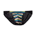 thumbnail image 1 of Mens Underwear Clearance Stripe Briefs Underwear Personalized Low-waistline Hoop Panties Buttock Covering Briefs, 1 of 6