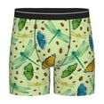 thumbnail image 1 of Mens Underwear, Dragonfly Butterfly Ladybird Mens Underwear Boxer Briefs, Soft Breathable Underwear Long Leg For Men, 1 of 1