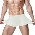 thumbnail image 1 of Mens Underwear Fashion Ice Silk Panties Briefs Fashion Breathable Nylon Mesh Boxers, 1 of 4