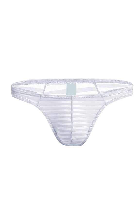 Mens Underwear Fashion Sexy Adult Low Rise Men's Open Polyester Triangle Pants