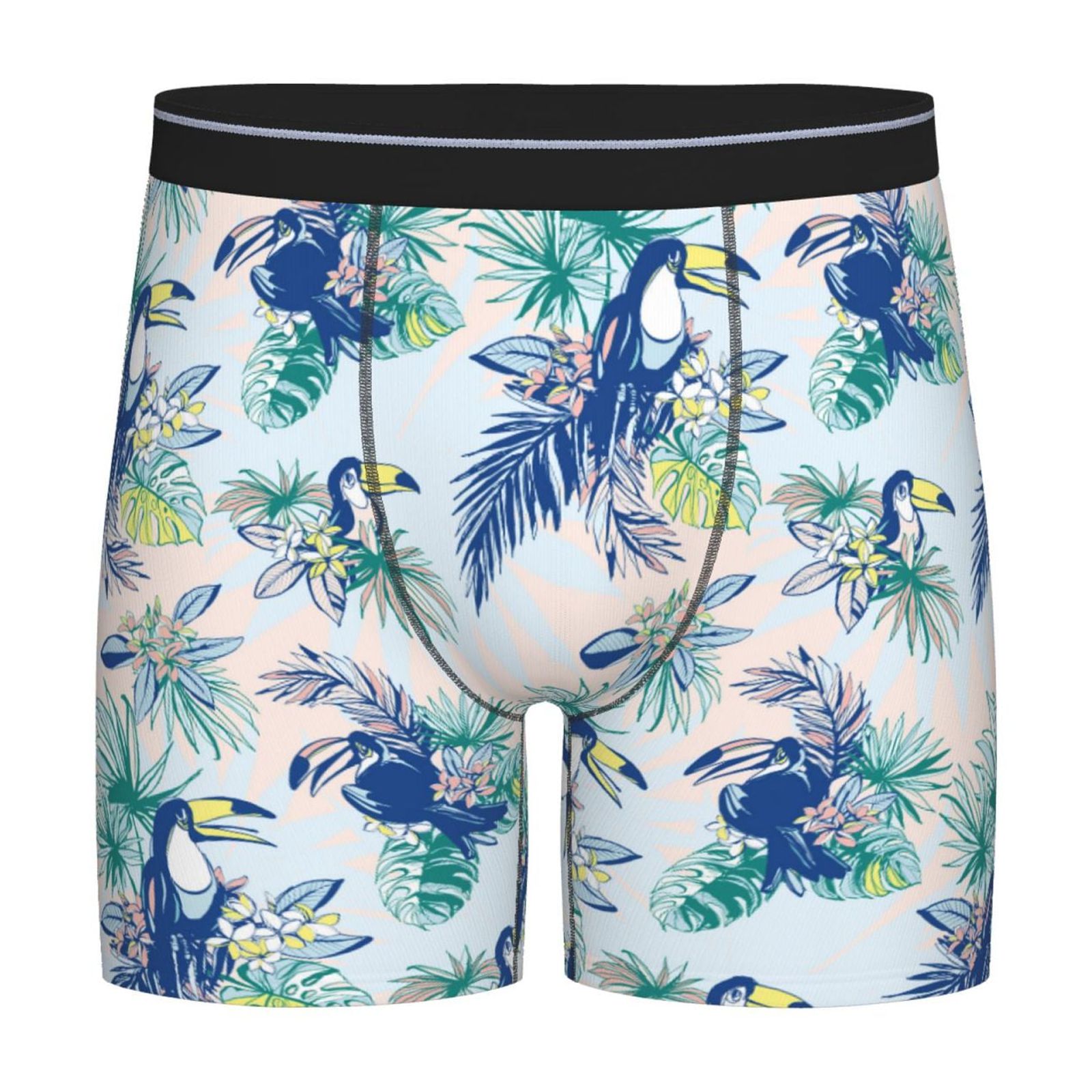 Levi's Herren Boxer Shorts 'Parrot Paradise' – 2er Pack – Baumwolle-Stretch, Bequemer Bund
