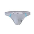 thumbnail image 1 of Mens Underwear Lingerie Ice Silk Patchwork Sleepwear Babydoll G-String Stylish Nightwear, 1 of 4