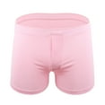 thumbnail image 1 of Mens Underwear Men Casual Fashion Solid Elastic-waisted Breathable Boxers Briefs, 1 of 6