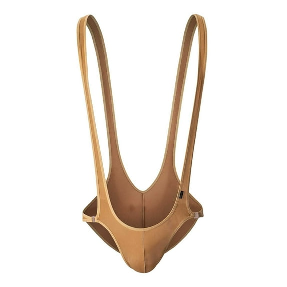 Mens Underwear Men Casual Fashion Solid Underwear High Stretch Jumpsuit Low Waist Briefs