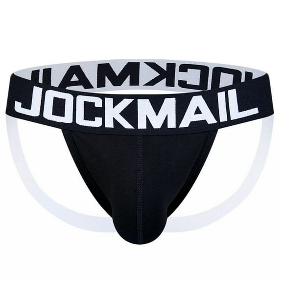 Mens Underwear Men Casual Patchwork Double Thong Panties Absorb Sweat Low Waist Underwear Pants