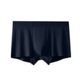 thumbnail image 1 of Mens Underwear Men Casual Solid Mid Waist Hip Lift Breathable Boxer Underwear Pants, 1 of 3