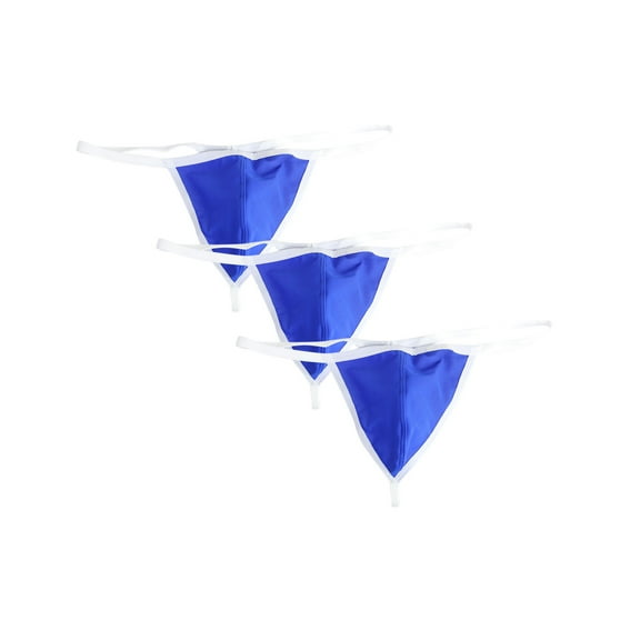 Mens Underwear Men Casual Solid Thong Low Waist Breathable Briefs Pants