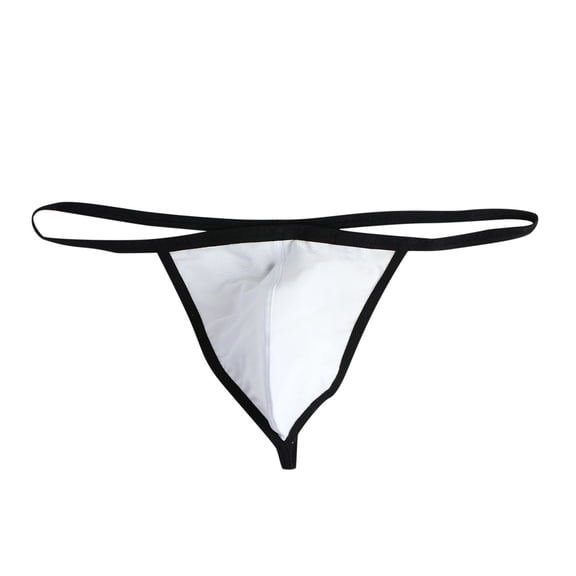 Mens Underwear Men Casual Solid Thong Low Waist Breathable Briefs Pants
