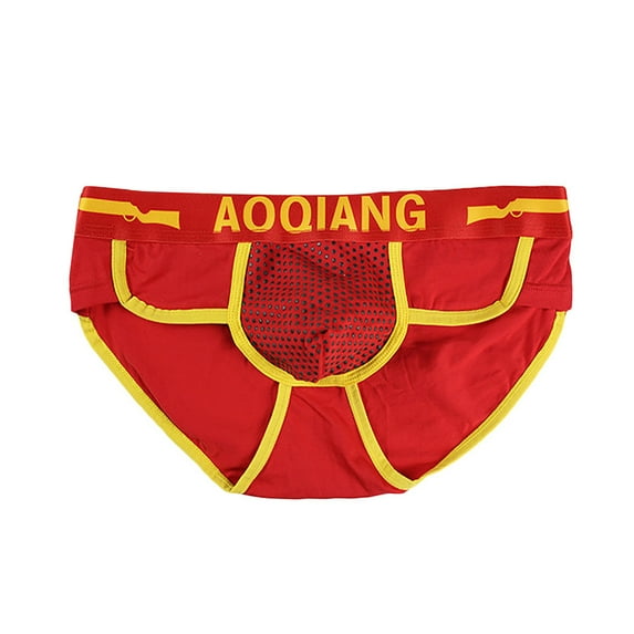 Mens Underwear Men's Boxer Briefs Shorts Soft Cotton Underwear Bulge Pouch Underpants