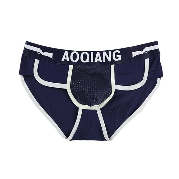 Mens Underwear Men's Boxer Briefs Shorts Soft Cotton Underwear Bulge Pouch Underpants