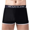 thumbnail image 1 of Mens Underwear Men's Boxer Three Points Shorts Mesh Sexy Breathable Panties, 1 of 1
