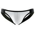 thumbnail image 1 of Mens Underwear Men's Buttless Briefs Brushed Breathable Double Butt Pants, 1 of 1