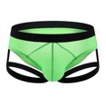 thumbnail image 1 of Mens Underwear Men's Fashion Boxer Shorts Mesh Breathable Sexy Underpants, 1 of 4