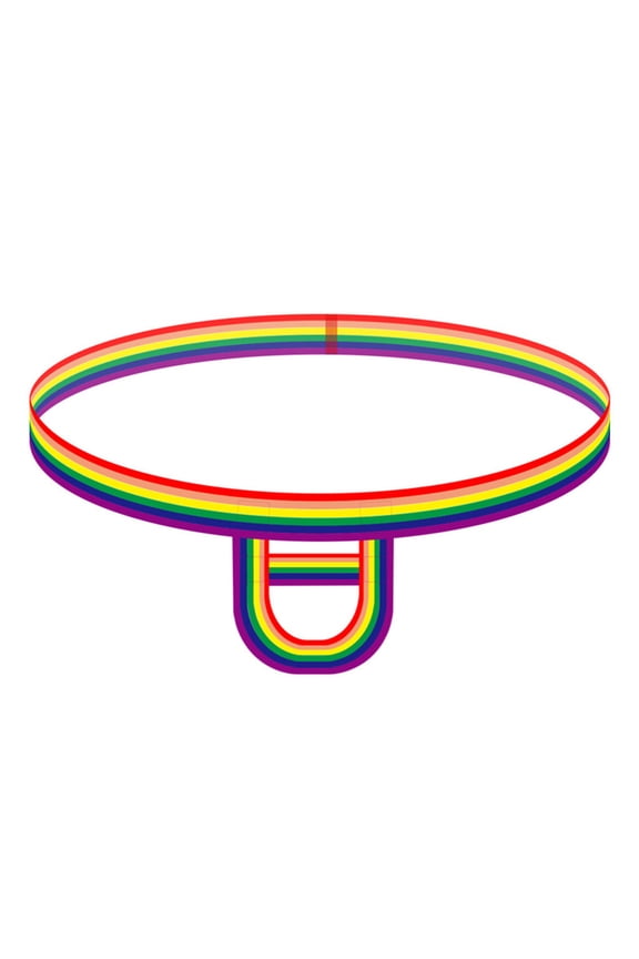 Mens Underwear Men's Fashion Hot Underwear Rainbow Stripes Elasticity Underwear