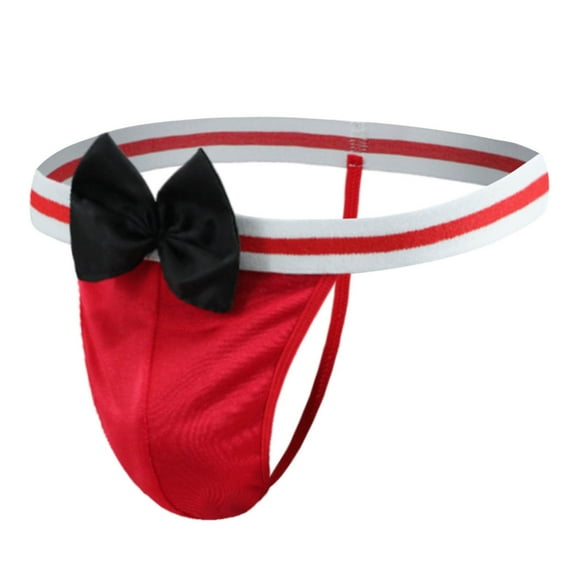 Mens Underwear Men's Invisible Underwear Briefs G-Strings Traceless Crotch Lingerie